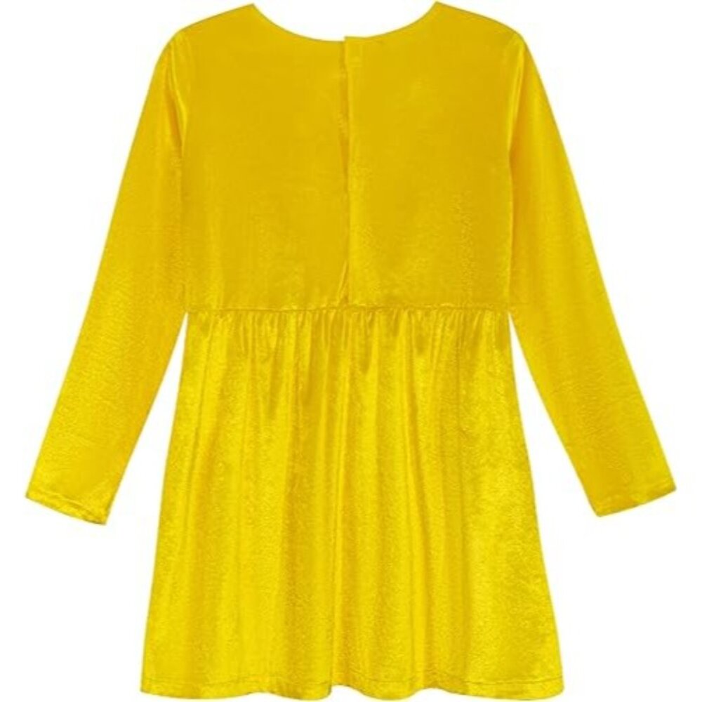 Girls Animal Monster Fancy Dress Up Halloween Child Costume Long Sleeve Dress Se - Picture 6 of 7